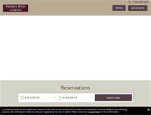 Tablet Screenshot of frederickhouse.com